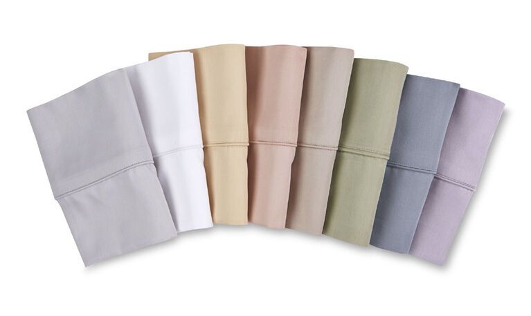 Luxor Double Fitted Sheet, 400 Thread Count 100% Egyptian Cotton Fitted Sheet, Oyster
