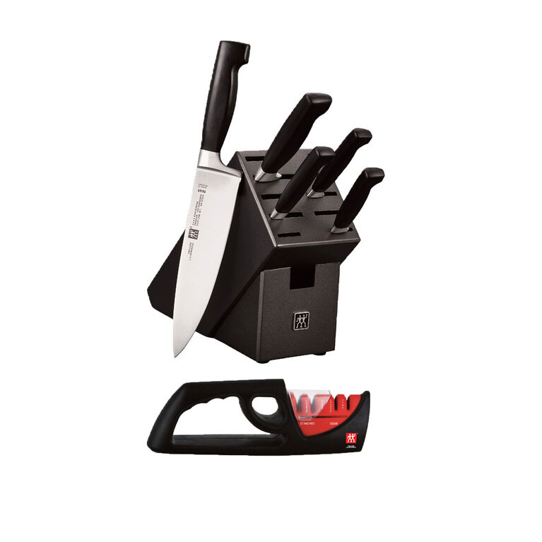 Zwilling Four Star 7 Pc Knife Block Set
