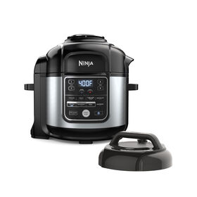 Ninja Foodi 10-in-1 7.6L XL Pressure Cooker Air Fryer Multicooker, Stainless, OS400C