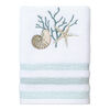 Avanti Linens Coastal Terrazzo White Hand Towel
