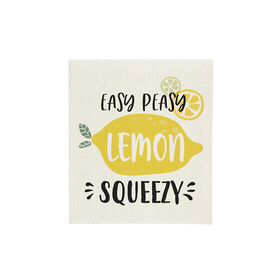 Sponge Cloth Easy Peasy Lemon Sqeezy