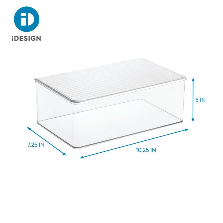 iDesign RPET Med+ Medicine Box- Large Clear