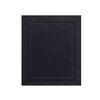Harman Lustre Vinyl Square Placemat 14x14" Black