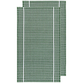 Terry Dishtowels Elm Green Set of 2