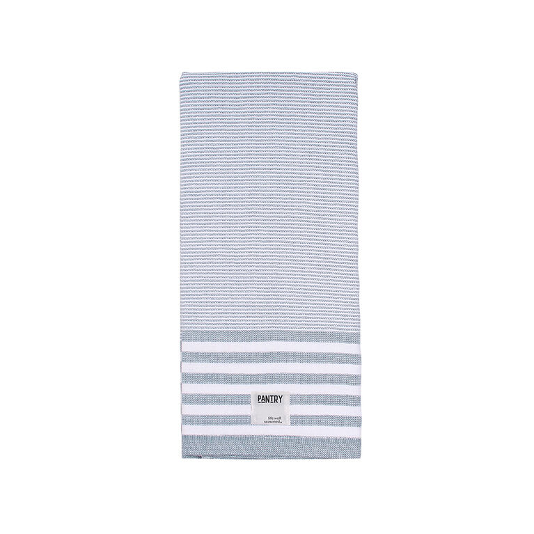 Harman Single Striped Pantry Terry Towel 16x24" Blue