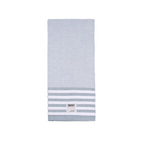 Striped Pantry Single Terry Towel Blue