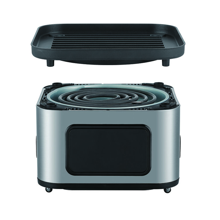 Salton Flip and Cook 3-in-1 Air Fryer, Dehydrator & Grill