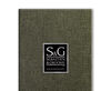 SEBASTIEN & GROOME Linen Look Tablecloth Pine 60"X144" Oblong