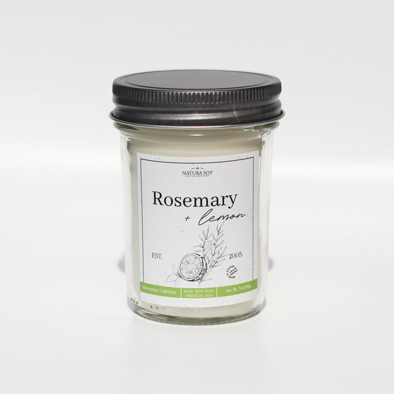 Rosemary Lemon Soy Candle 7.5Oz