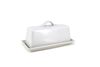 BIA Park West Butter Dish, White