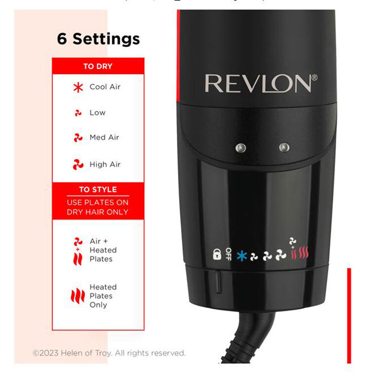 Revlon One-Step Air Straight 2-in-1 Dryer & Straightener