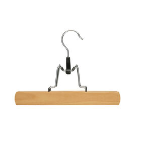 Honey Can Do Maple Clamp Pants Hangers S/16