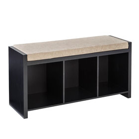 Honey Can Do 3 Cube Storage Bench With Cushion