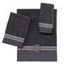Avanti Linens Braided Cuff Granite Bath Towel