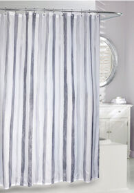Moda At Home Watercolor Stripe Shower Curtain 72"X72"