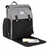 Eddie Bauer Cascade Backpack Diaper Bag - Black and Grey