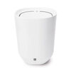 Umbra Step Trash Can W with Lid (6.6 L) White