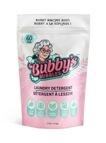 Bubby's Bubbles Laundry Detergent Powder 2Lb Lavender