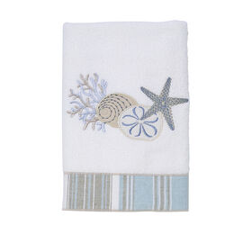 Avanti Linens By The Sea White Hand Towel