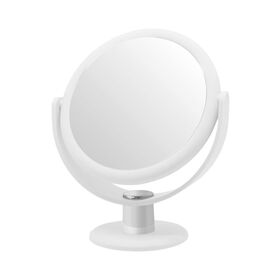 DC Mirrors 10X Soft Touch Round Mirror - White