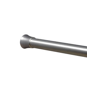 Titan Nickel Stainless Steel Shower Rod 86"