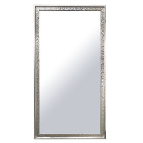 30" X 54" Silver Rect Wall Mirror