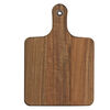 Luciano Gourmet Acacia Wood Serving & Cutting Board, 12.5"L x 8.5"W, Brown