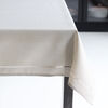 Harman Linen Look Polyester Table Cloth 52"X70"  Linen