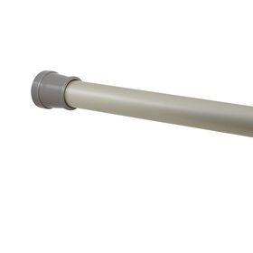 Squared Away Aluminum Basic Tension Shower Rod 40"