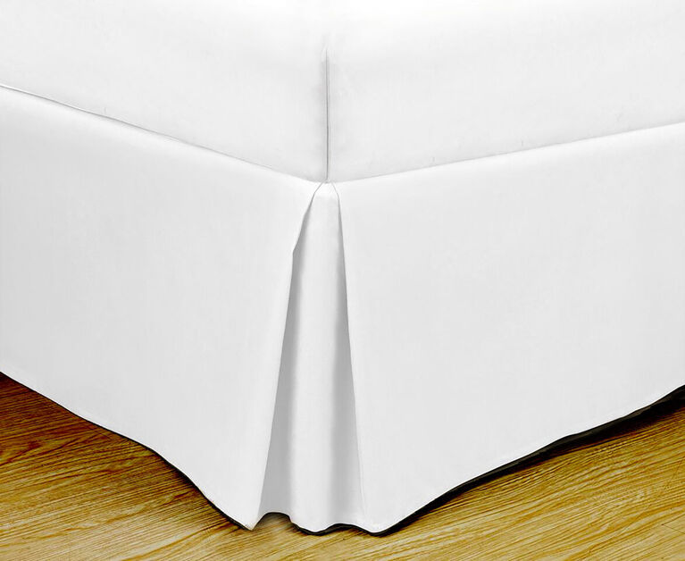 Swift Home Bedskirt White Twin