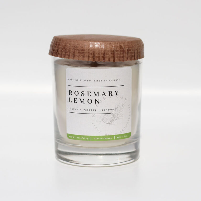 Rosemary Lemon Soy Candle 10Oz