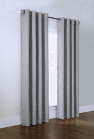Habitat Linum Grommet Drapery Panel 50X95-Light Grey