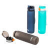 PURE Plastic Sport Water Bottle with Lockable Lid & Carrying Strap, 1L - colour may vary, selected at random, 1 per order
