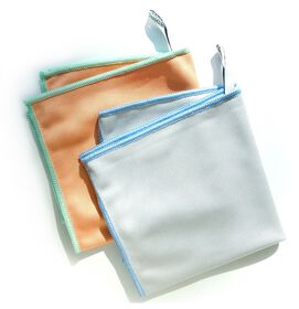 Full Circle S/2 Microfiber Glass Cleaning Cloths
