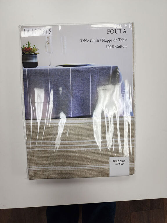 Fabstyles Fouta tablecloth Beige