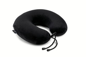 Core Home  Memory Foam Travel Pillow - Black