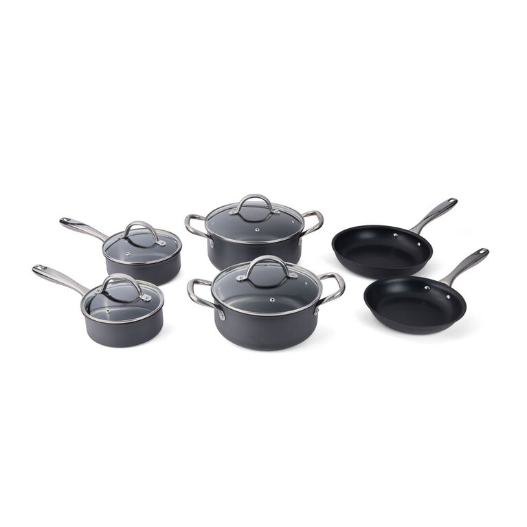 Cuisipro Non-Stick Easy Release 10 piece Cookware set