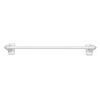 Versailles Magnetic Curtain Rod 15-28 White