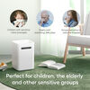 Smartmi Evaporative Humidifier 2, 4L Top Fill Mist Free, Runs Up To 24 Hours, Ideal for Children, Elderly and Other Sensitive Groups, Smart APP Control, Self-Cleaning, Auto Shut-Off, Shock Prevention, Child Lock.