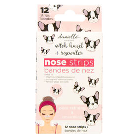 DC Skincare 12Pc Frenchie Nose Strips - Witch Hazel & Rosewater
