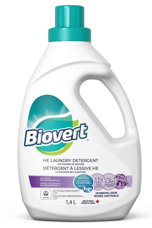 Biovert Laundry Detergent 1.4 L (32 loads)-Morning Dew