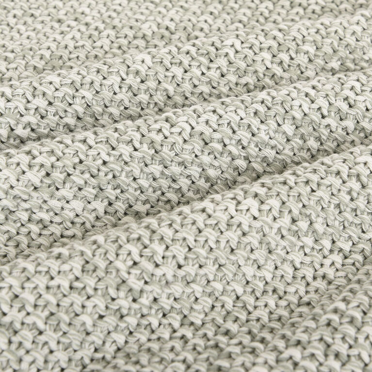 Nemcor Cotton Knit Sage 20"x 20" Cushion