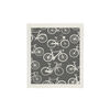 Harman Cellulose/Cotton Sponge Cloth Bicycle 6.5x8" Black