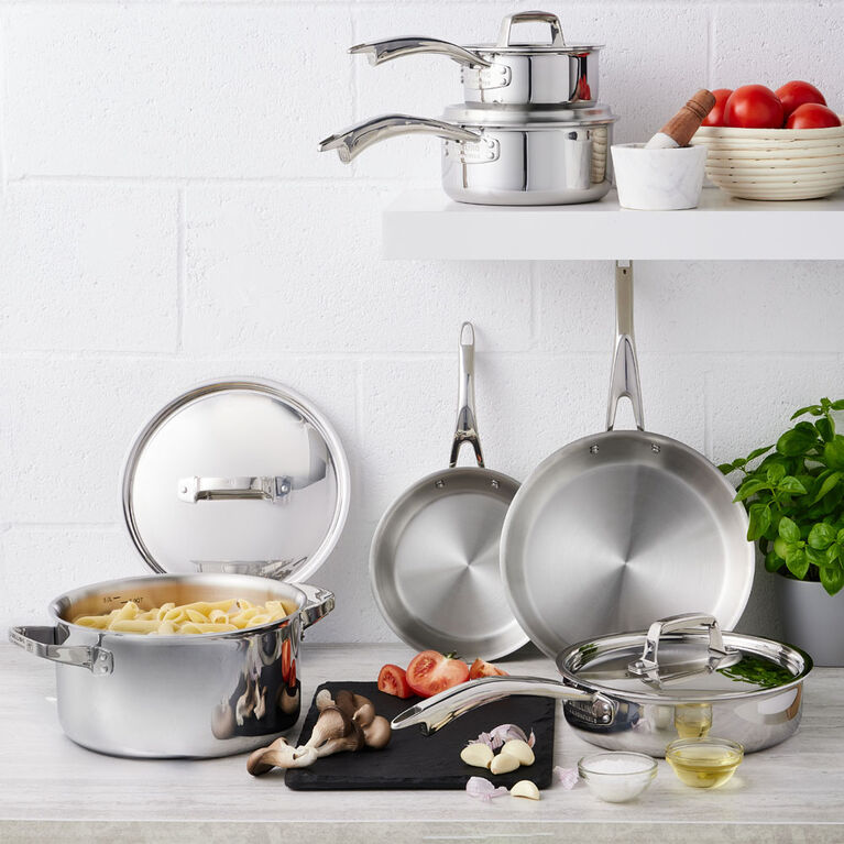 Zwilling Truclad 10 Pc Cookware Set
