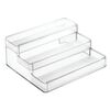 iDesign RPET Linus Expandable Cabinet Organizer Clear