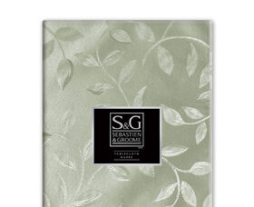 SEBASTIEN & GROOME Vines Tablecloth Tea-Leaf 70"X126" Oblong
