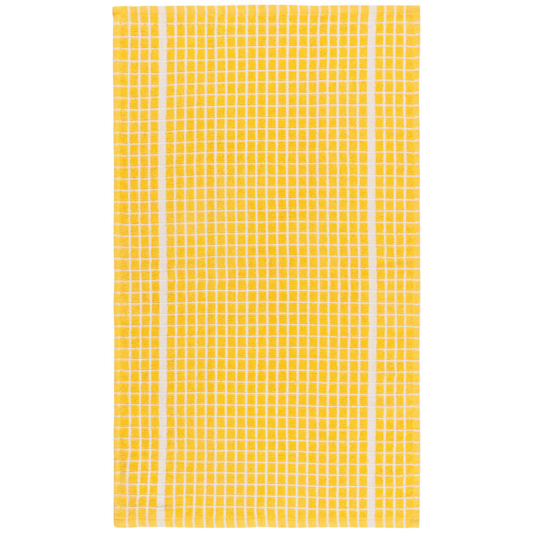 Terry Dishtowels Lemon Yellow Set of 2