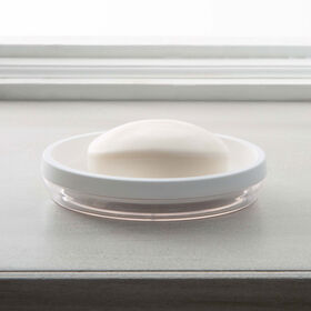Moda At Home Oslo Soap Dish Soft Touch Finish White