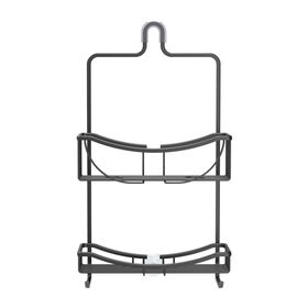 Better Living Products VENUS 2 Tier Shower Caddy, Black