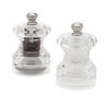 Cole & Mason Button 6.5Cm Acrylic/Chrome Salt And Pepper Mill Set